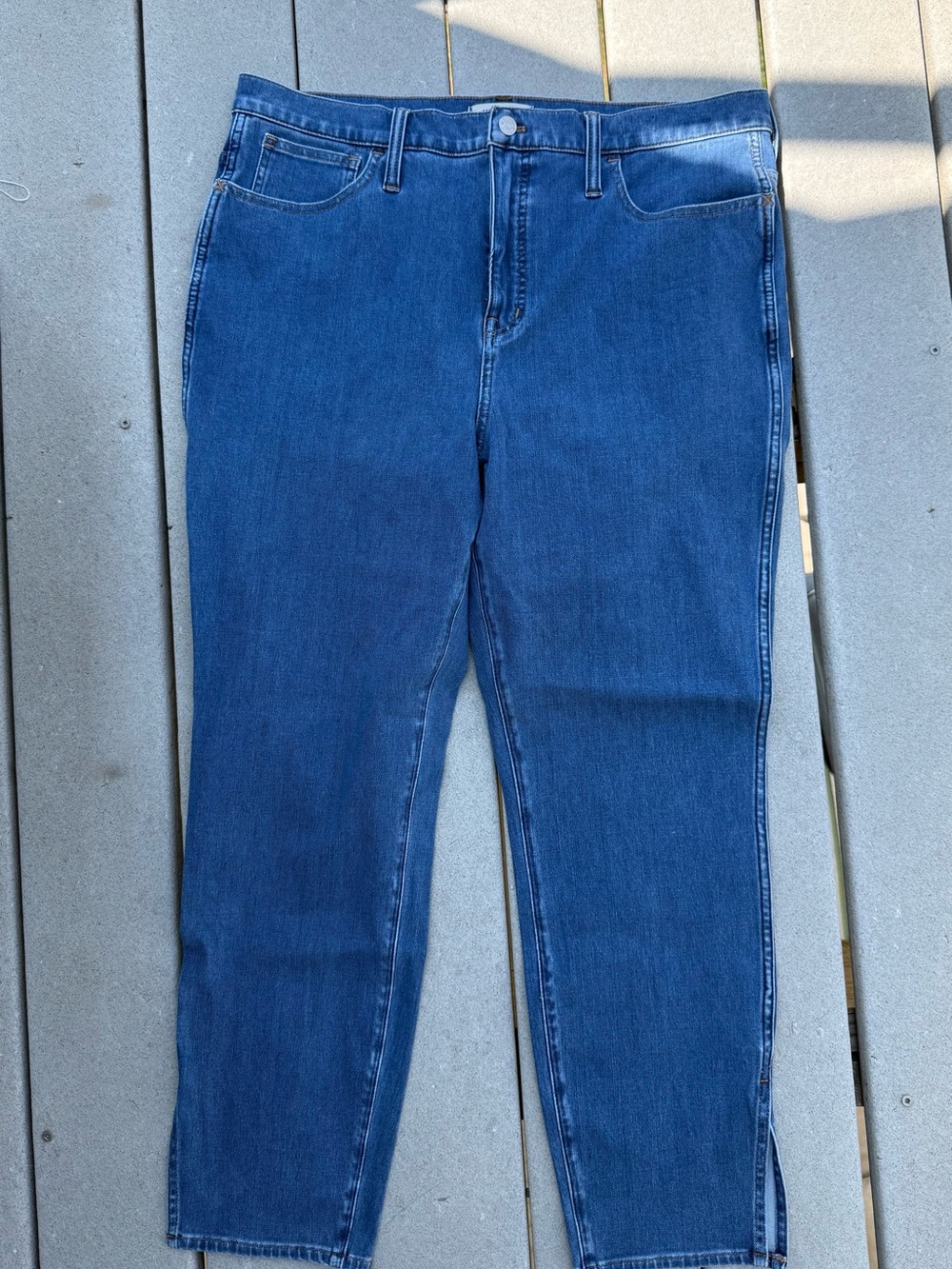Madewell 11" Roadtripper Jeans with Split Hem
